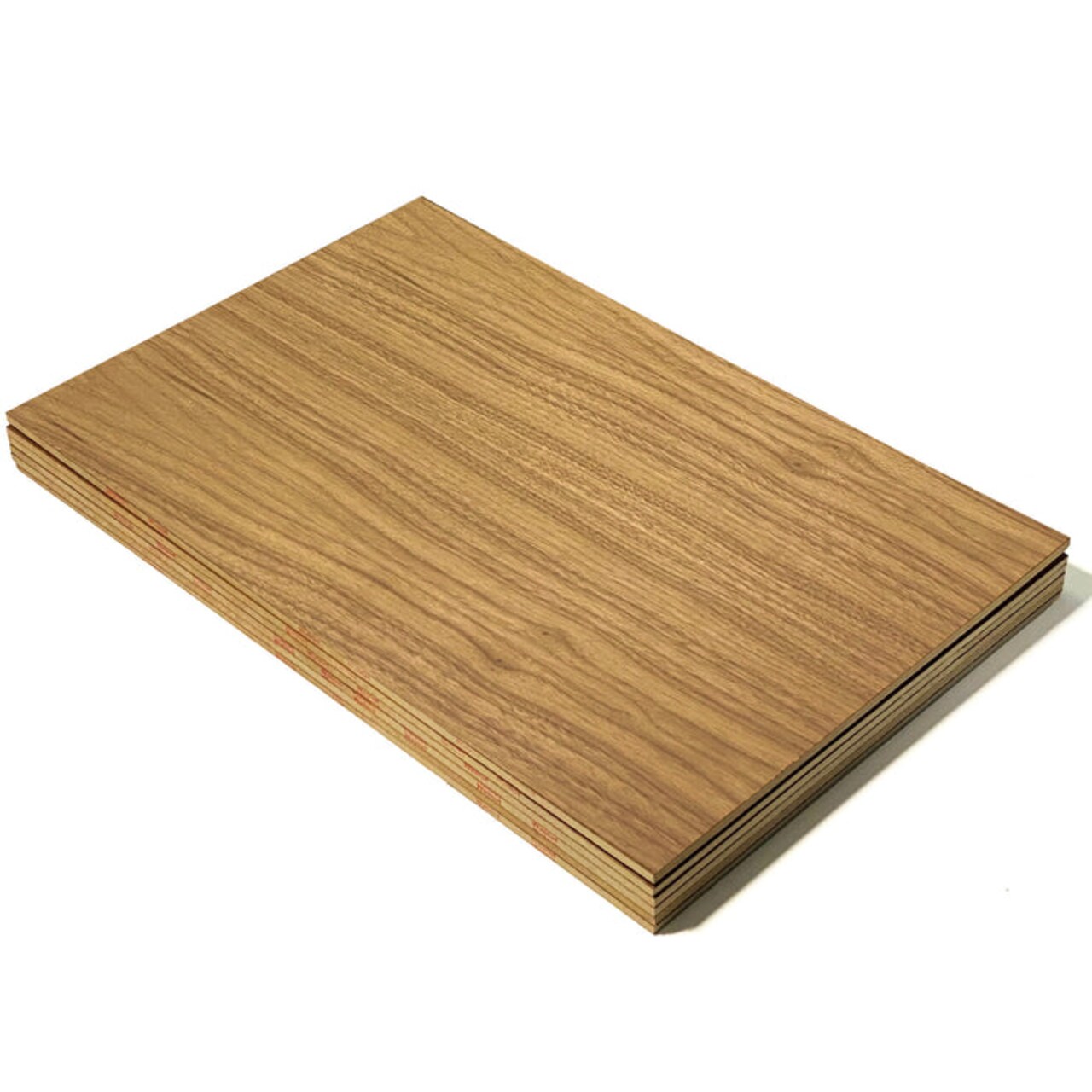 6mm or 3mm, 12”x19” Premium Unfinished or Finished Two Sided with MDF Core, Glowforge Ready | Walnut, Cherry, Maple, Red Oak, White Oak, Alder, Pine, Cedar, Sapele, Mahogany, Hickory, Bamboo